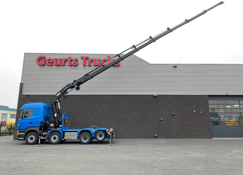 Scania R560 V8 8X2 TREKKER/BAKWAGEN + HIAB 477E-8 HIPRO KRAAN/KRAN/CRANE/GRUA - Camion grue: photos 2 Scania R560 V8 8X2 TREKKER/BAKWAGEN + HIAB 477E-8 HIPRO KRAAN/KRAN/CRANE/GRUA - Camion grue: photos 2
