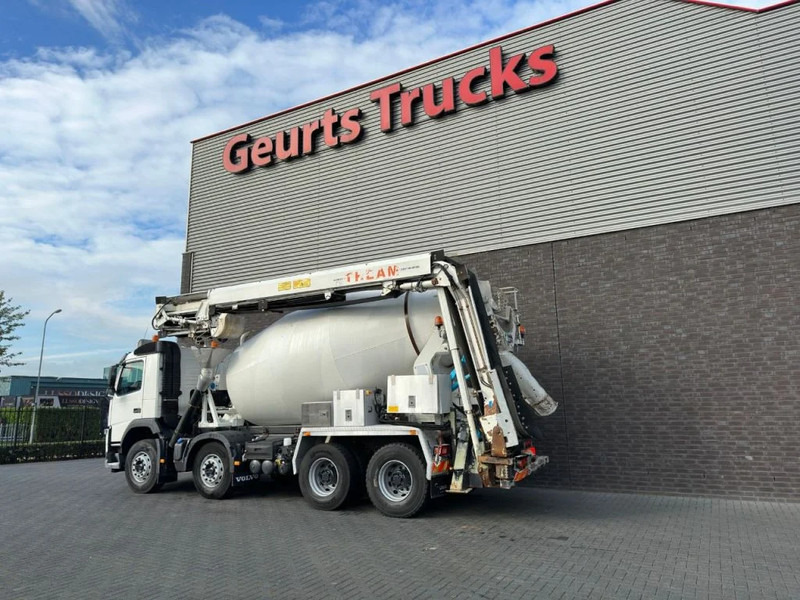 Volvo FM 410 8X4 + STETTER 9 M3 MIXER/MISCHER + THEAM 15 M TRANSPORTBAND/BELT - Camion malaxeur: photos 3 Volvo FM 410 8X4 + STETTER 9 M3 MIXER/MISCHER + THEAM 15 M TRANSPORTBAND/BELT - Camion malaxeur: photos 3