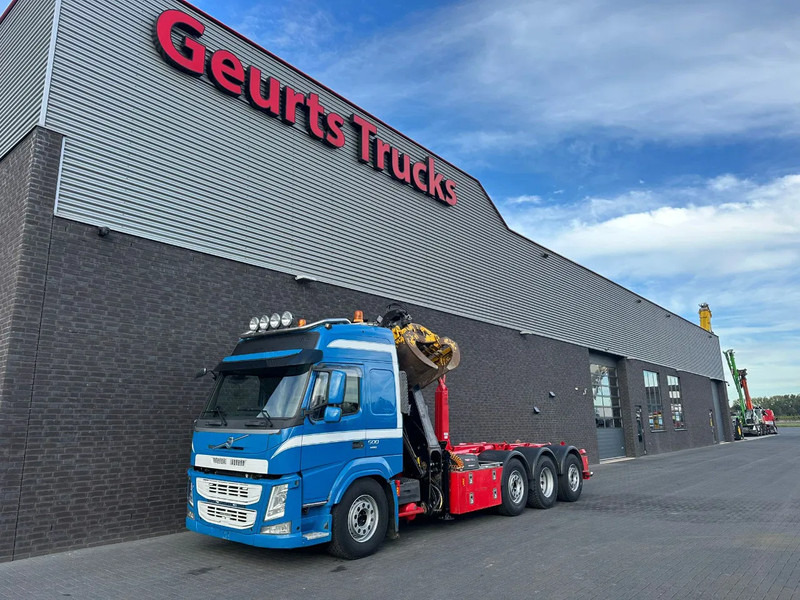 Volvo FM 500 8X2 HIAB MULTILIFT HAAKARMSYSTEM / ABROLLKIPPER / HOOKLIFT MET HIAB LOGLIFT 165Z LAADKRAAN - Camion ampliroll, Camion grue: photos 5 Volvo FM 500 8X2 HIAB MULTILIFT HAAKARMSYSTEM / ABROLLKIPPER / HOOKLIFT MET HIAB LOGLIFT 165Z LAADKRAAN - Camion ampliroll, Camion grue: photos 5