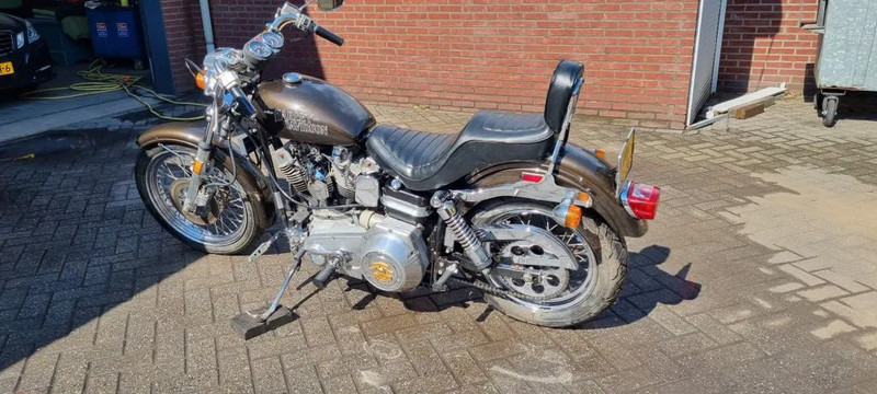 Harley-Davidson FXE SUPER GLIDE.... 1200 AMF first paint - Motocyclette: photos 3 Harley-Davidson FXE SUPER GLIDE.... 1200 AMF first paint - Motocyclette: photos 3