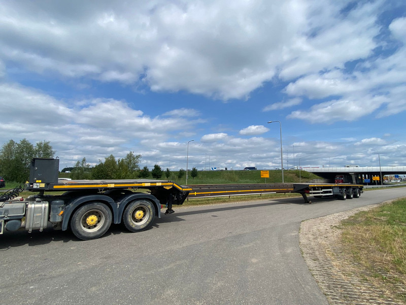Broshuis trailer 3 -time extendable Windmill transporter - Semi-remorque plateau: photos 1 Broshuis trailer 3 -time extendable Windmill transporter - Semi-remorque plateau: photos 1