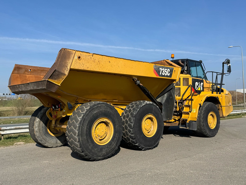 Tombereau articulé Caterpillar 735C - Rebuild transmission: photos 8