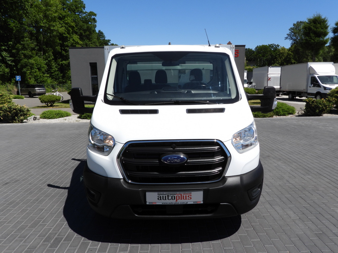 Utilitaire plateau FORD TRANSIT  STAKE BODY 10 PALLETS CRUISE CONTROL LED LIGHTS PNEUMATICS AIR CONDITIONING  160HP: photos 5