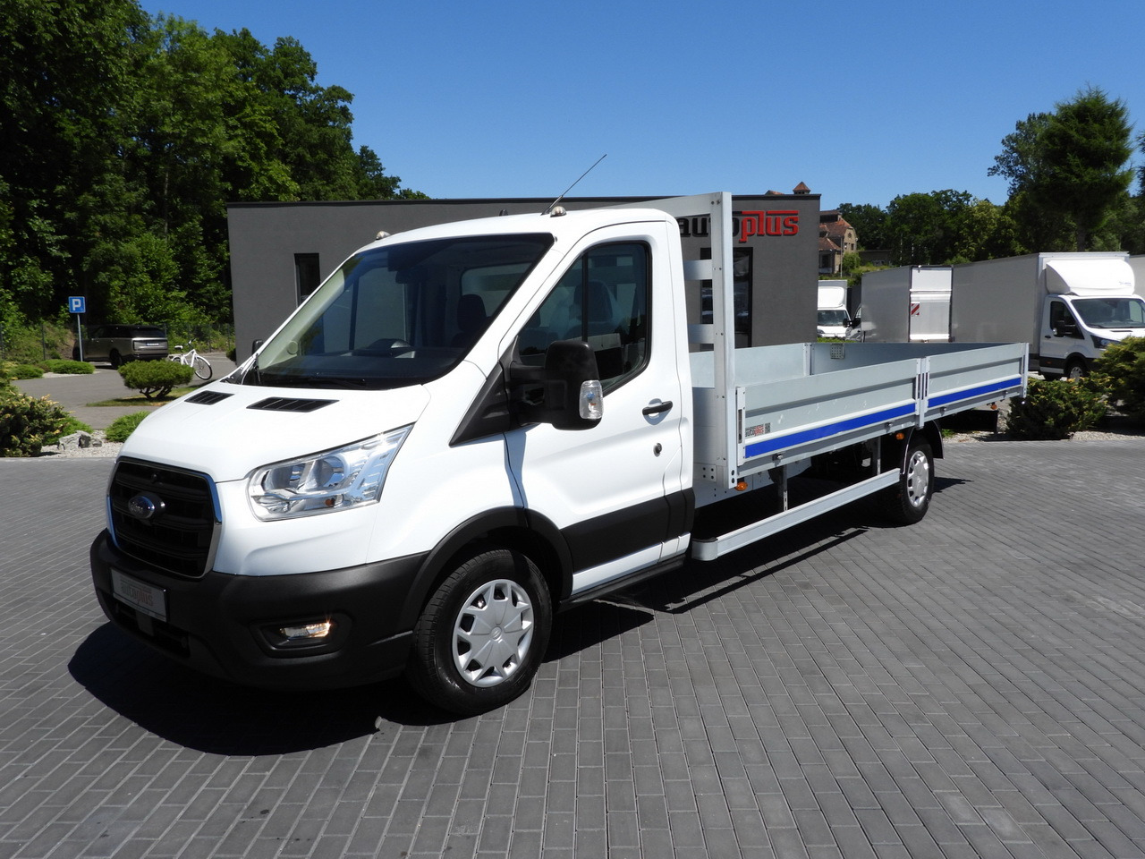 Utilitaire plateau FORD TRANSIT  STAKE BODY 10 PALLETS CRUISE CONTROL LED LIGHTS PNEUMATICS AIR CONDITIONING  160HP: photos 15