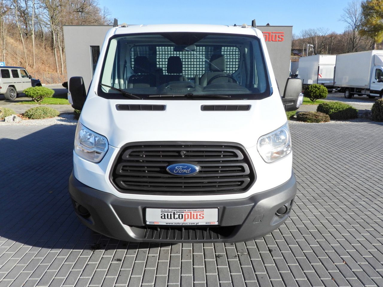Utilitaire plateau FORD TRANSIT STAKE BODY 8 PALLETS TWIN WHEELS AIR CONDITIONING  155HP: photos 5