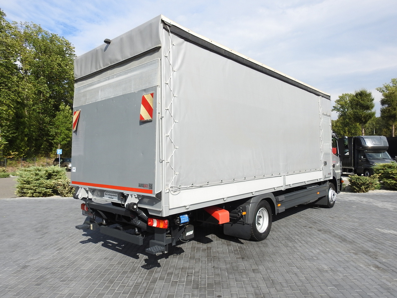 MERCEDES ATEGO 1221 TARPAULIN LIFT 16 PALLETS WEBASTO AIR CONDITIONING PNEUMATICS TWIN WHEELS 230HP - Utilitaire rideaux coulissants (PLSC): photos 3 MERCEDES ATEGO 1221 TARPAULIN LIFT 16 PALLETS WEBASTO AIR CONDITIONING PNEUMATICS TWIN WHEELS 230HP - Utilitaire rideaux coulissants (PLSC): photos 3