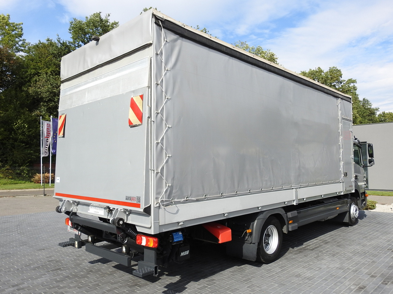 MERCEDES ATEGO 1221 TARPAULIN LIFT 16 PALLETS WEBASTO AIR CONDITIONING PNEUMATICS TWIN WHEELS  230HP — crédit-bail MERCEDES ATEGO 1221 TARPAULIN LIFT 16 PALLETS WEBASTO AIR CONDITIONING PNEUMATICS TWIN WHEELS  230HP: photos 14