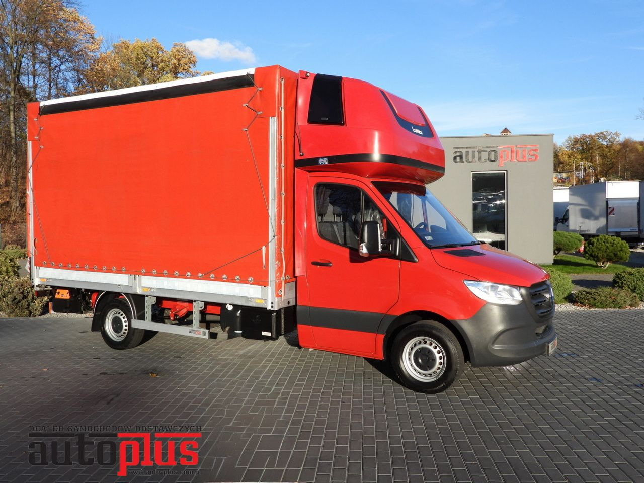 MERCEDES SPRINTER 316 TARPAULIN LIFT 8 PALLETS WEBASTO CRUISE CONTROL AIR CONDITIONING 160HP - Utilitaire rideaux coulissants (PLSC): photos 1 MERCEDES SPRINTER 316 TARPAULIN LIFT 8 PALLETS WEBASTO CRUISE CONTROL AIR CONDITIONING 160HP - Utilitaire rideaux coulissants (PLSC): photos 1