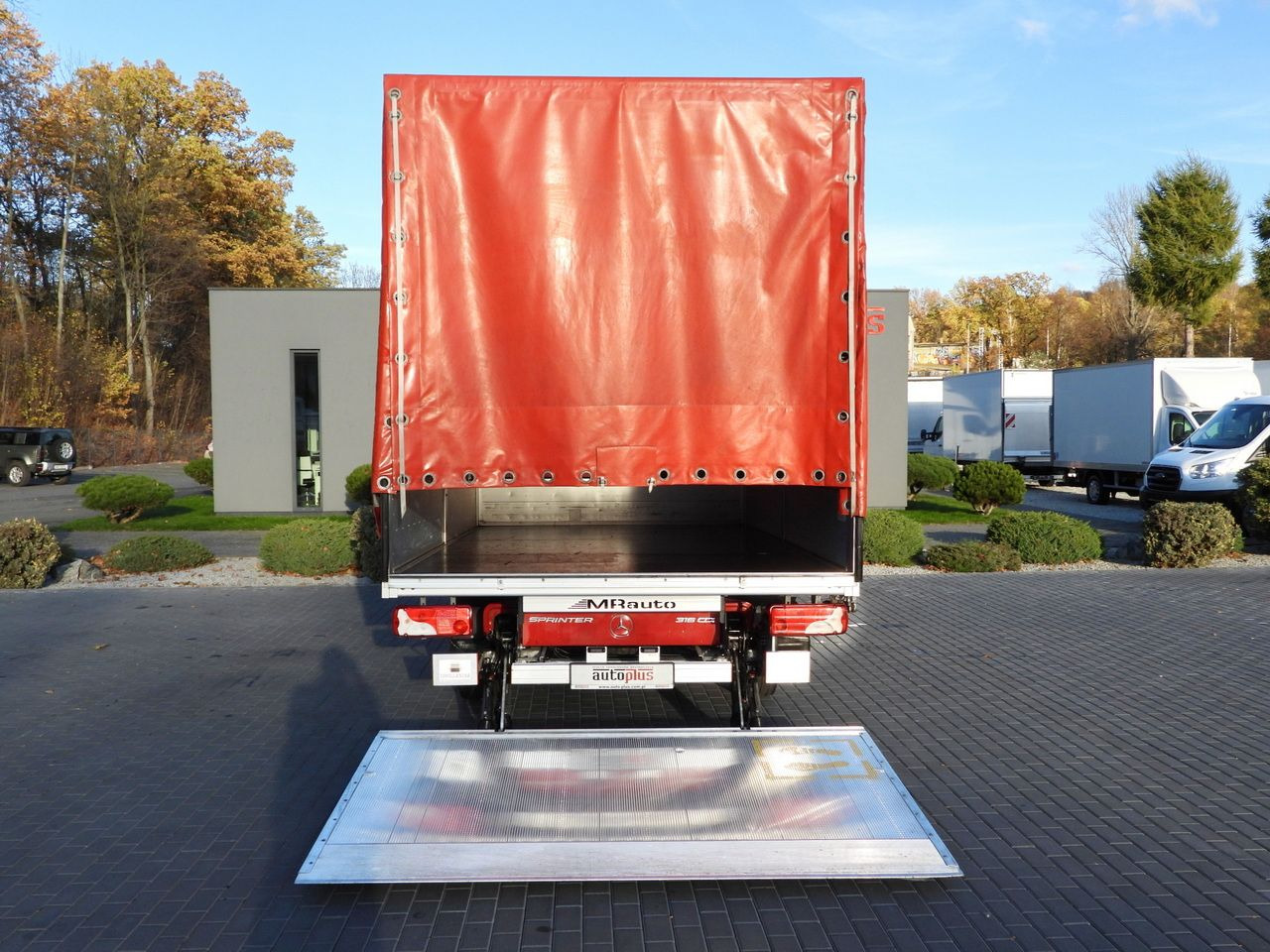 MERCEDES SPRINTER 316 TARPAULIN LIFT 8 PALLETS WEBASTO CRUISE CONTROL AIR CONDITIONING 160HP — crédit-bail MERCEDES SPRINTER 316 TARPAULIN LIFT 8 PALLETS WEBASTO CRUISE CONTROL AIR CONDITIONING 160HP: photos 13 MERCEDES SPRINTER 316 TARPAULIN LIFT 8 PALLETS WEBASTO CRUISE CONTROL AIR CONDITIONING 160HP — crédit-bail MERCEDES SPRINTER 316 TARPAULIN LIFT 8 PALLETS WEBASTO CRUISE CONTROL AIR CONDITIONING 160HP: photos 13