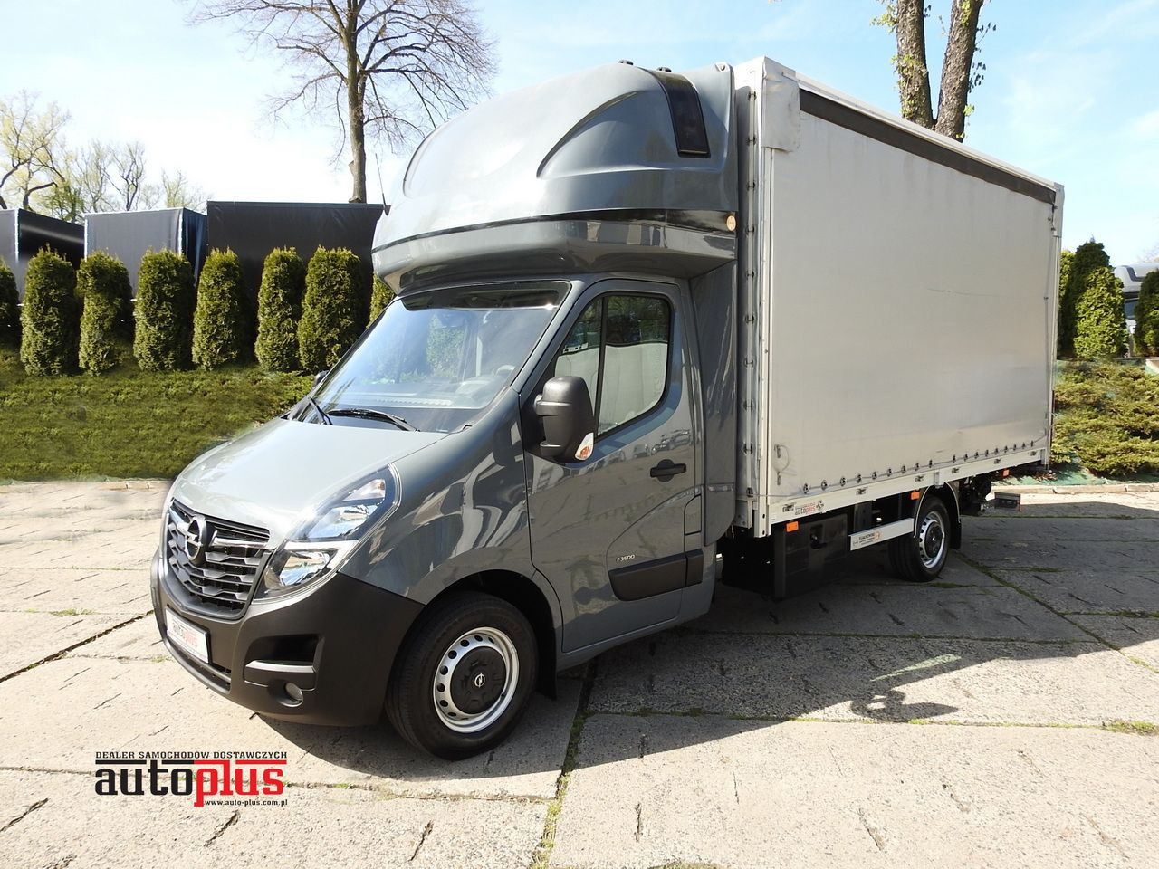 OPEL MOVANO TARPAULIN LIFT 9 PALLETS WEBASTO CRUISE CONTROL NAVIGATION LED LIGHTS PNEUMATICS AIR CONDITIONING 165HP - Utilitaire rideaux coulissants (PLSC): photos 1 OPEL MOVANO TARPAULIN LIFT 9 PALLETS WEBASTO CRUISE CONTROL NAVIGATION LED LIGHTS PNEUMATICS AIR CONDITIONING 165HP - Utilitaire rideaux coulissants (PLSC): photos 1