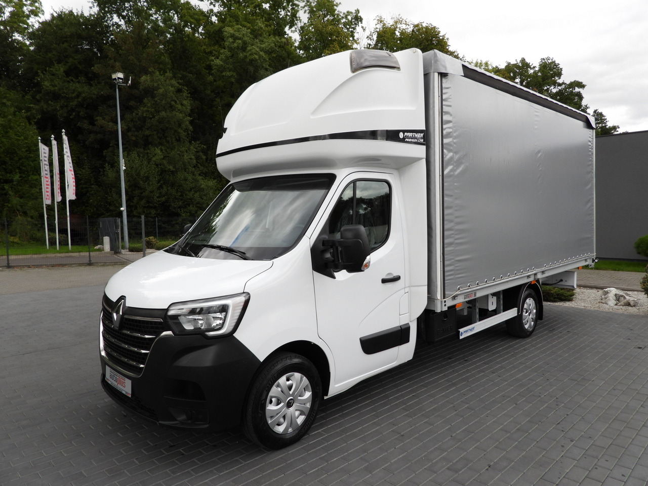 Utilitaire rideaux coulissants (PLSC) RENAULT MASTER TARPAULIN 10 PALLETS WEBASTO CRUISE CONTROL LED LIGHTS PNEUMATICS AIR CONDITIONING  165HP: photos 6