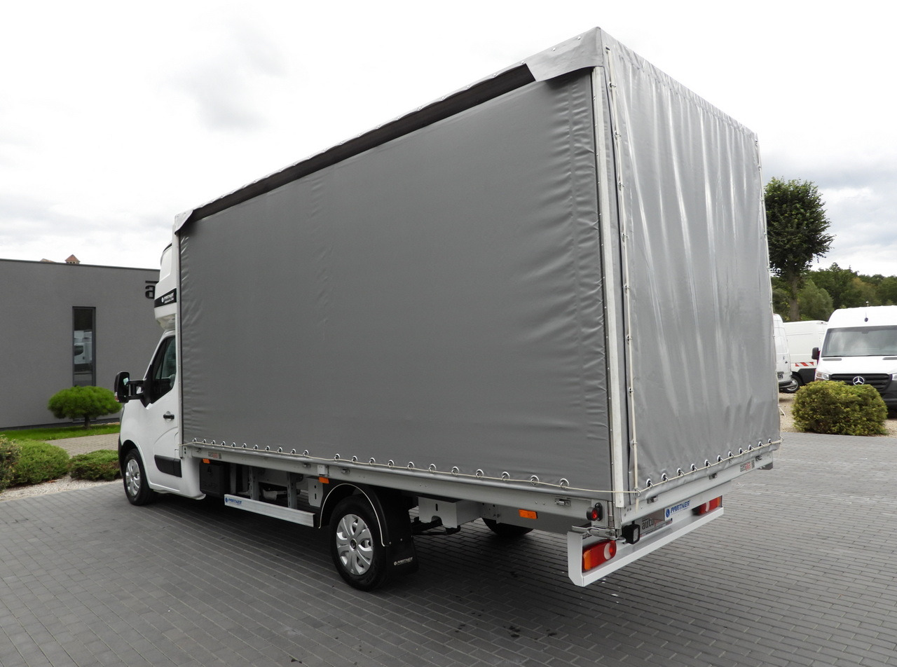 Utilitaire rideaux coulissants (PLSC) RENAULT MASTER TARPAULIN 10 PALLETS WEBASTO CRUISE CONTROL LED LIGHTS PNEUMATICS AIR CONDITIONING  165HP: photos 10