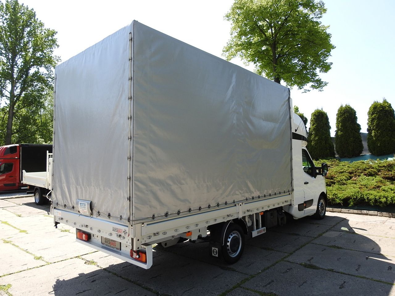 Utilitaire rideaux coulissants (PLSC) RENAULT MASTER  TARPAULIN 8 PALLETS WEBASTO CRUISE CONTROL LED LIGHTS PNEUMATICS  165HP: photos 13