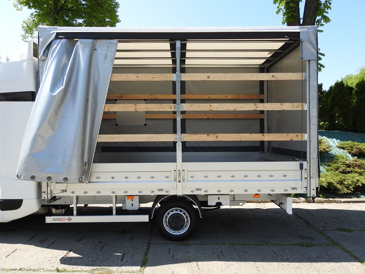 Utilitaire rideaux coulissants (PLSC) RENAULT MASTER  TARPAULIN 8 PALLETS WEBASTO CRUISE CONTROL LED LIGHTS PNEUMATICS  165HP: photos 19