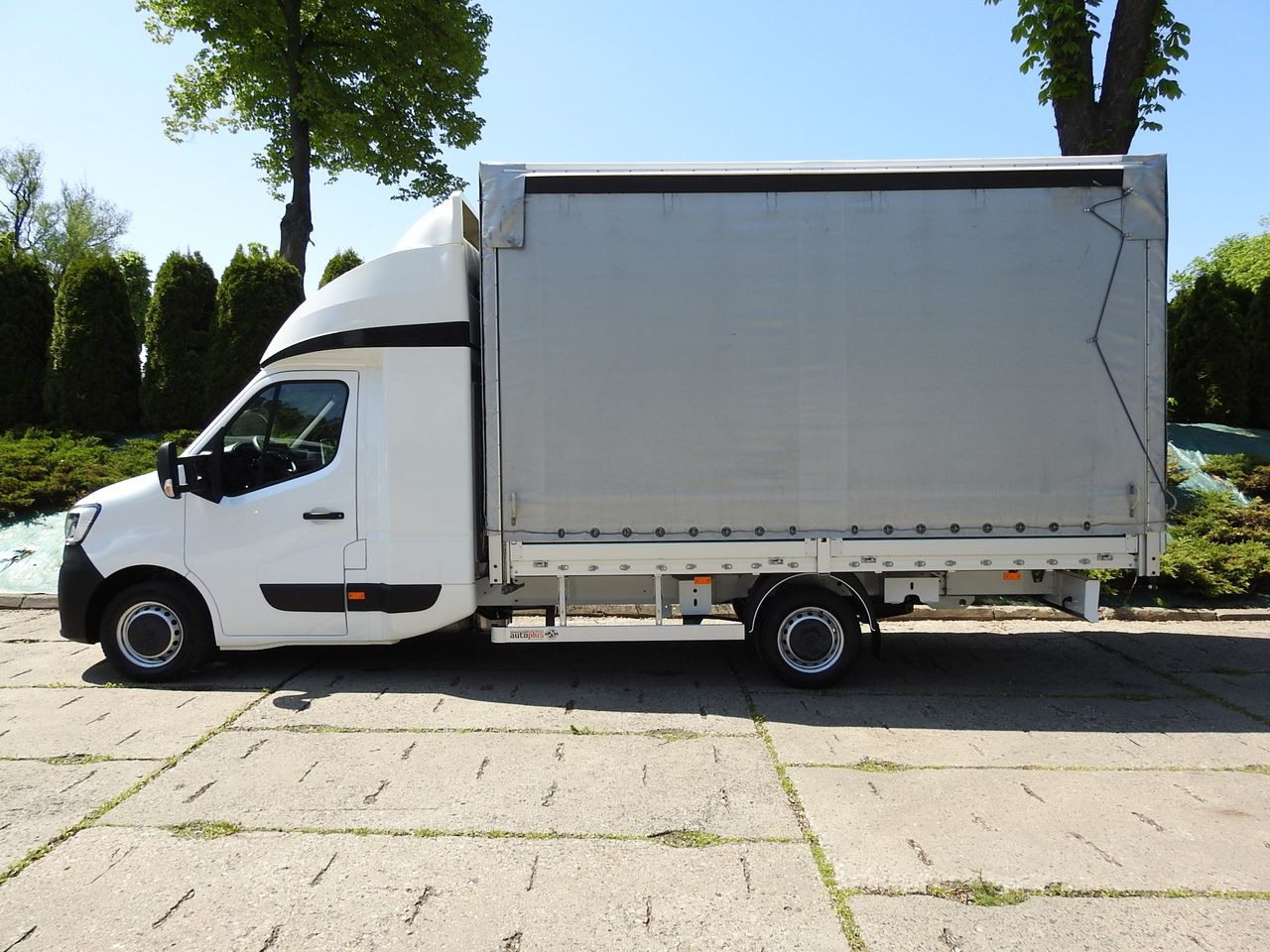 Utilitaire rideaux coulissants (PLSC) RENAULT MASTER  TARPAULIN 8 PALLETS WEBASTO CRUISE CONTROL LED LIGHTS PNEUMATICS  165HP: photos 9