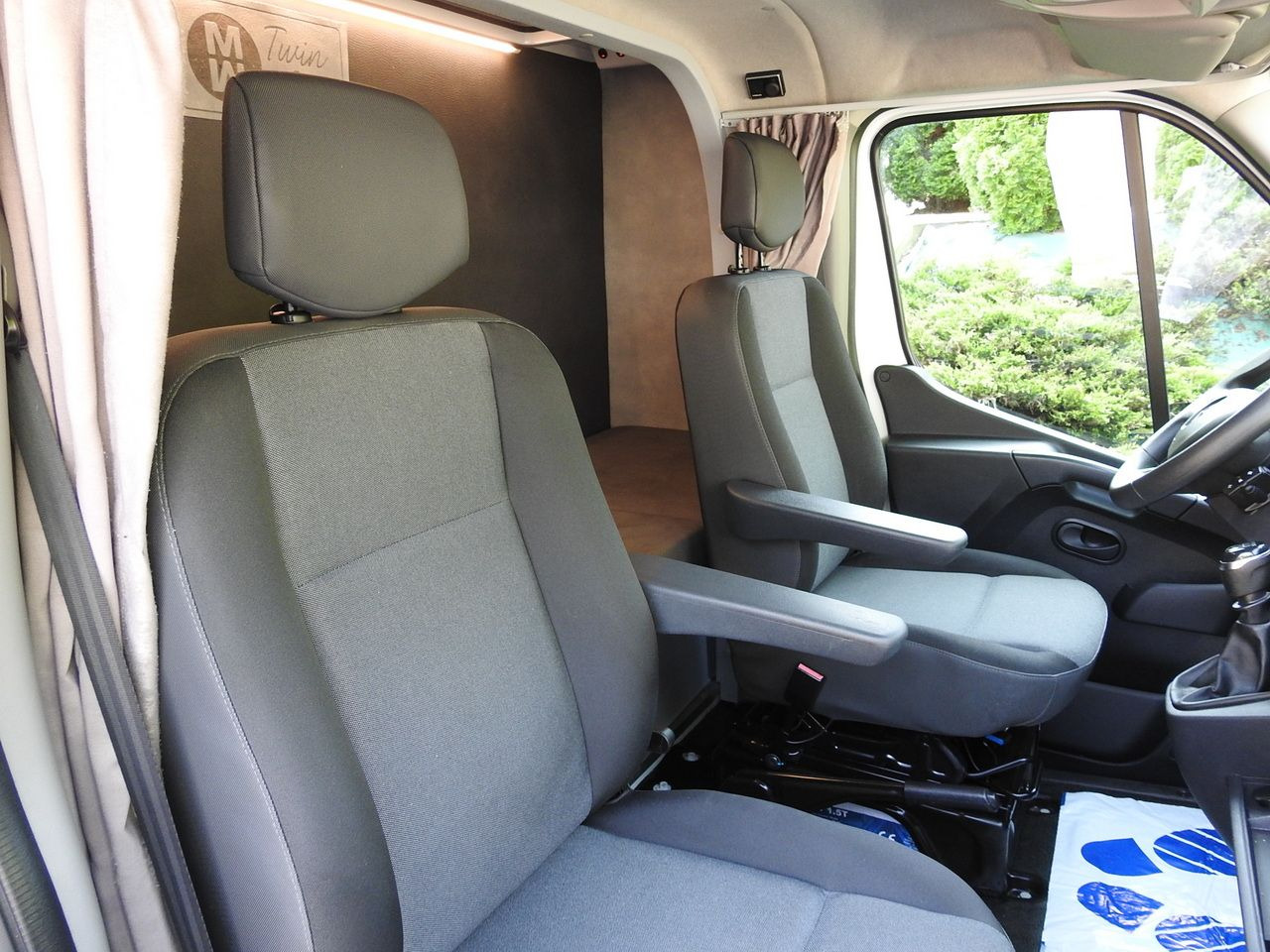 Utilitaire rideaux coulissants (PLSC) RENAULT MASTER  TARPAULIN 8 PALLETS WEBASTO CRUISE CONTROL LED LIGHTS PNEUMATICS  165HP: photos 34