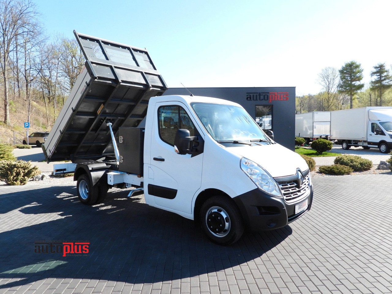 Utilitaire benne Renault MASTER KIPPER TEMPOMAT NAVIGATION ZWILLINGSRÄDER: photos 1