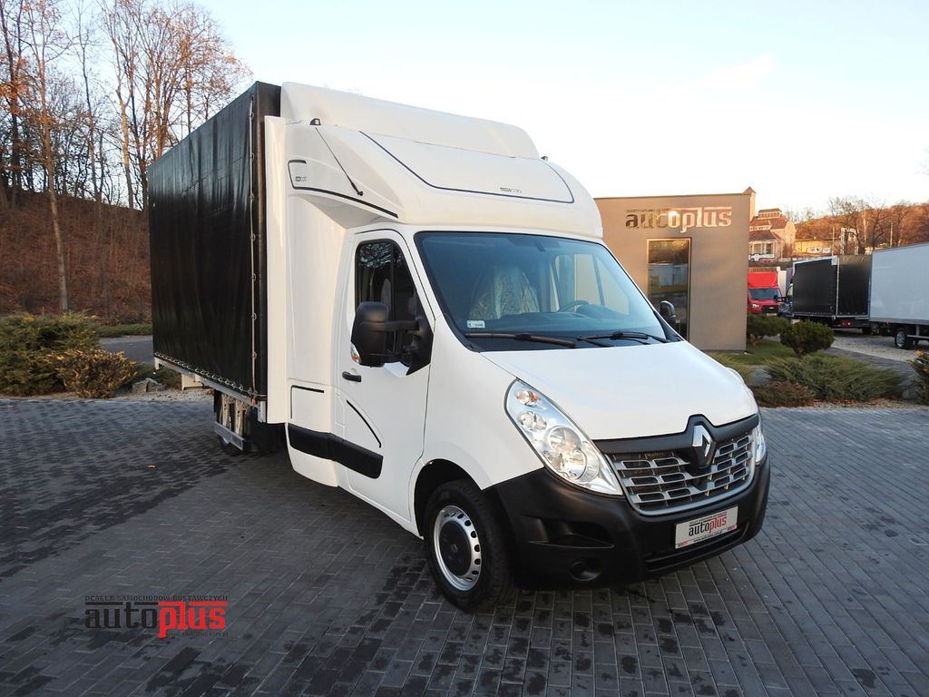 Renault RENAULT MASTER PLANDEKA 10 PALET AUTOMATIK A/C - Utilitaire rideaux coulissants (PLSC), Utilitaire double cabine: photos 1 Renault RENAULT MASTER PLANDEKA 10 PALET AUTOMATIK A/C - Utilitaire rideaux coulissants (PLSC), Utilitaire double cabine: photos 1