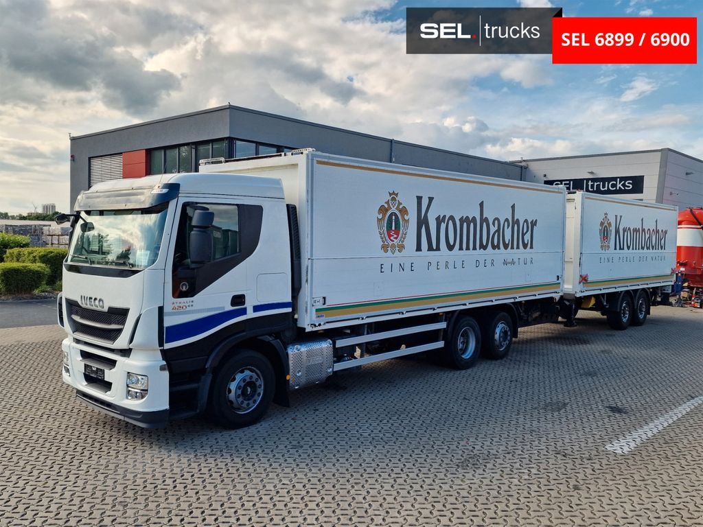 Iveco Stralis 420 / ZF Intarder / Ldbw / Lenkachse Iveco Stralis 420 / ZF Intarder / Ldbw / Lenkachse - Camion pour le transport de boissons: photos 1 Iveco Stralis 420 / ZF Intarder / Ldbw / Lenkachse Iveco Stralis 420 / ZF Intarder / Ldbw / Lenkachse - Camion pour le transport de boissons: photos 1