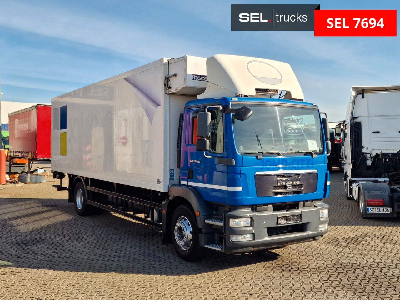 MAN TGM 18.290 4X2 LL / Ldbw / 3 Kammern /Frigoblock - Camion frigorifique: photos 3 MAN TGM 18.290 4X2 LL / Ldbw / 3 Kammern /Frigoblock - Camion frigorifique: photos 3