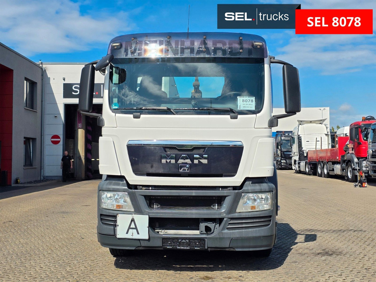 MAN TGS 26.400 6x2-2 BL / F.X. Meiller / ADR AT - Camion ampliroll: photos 2 MAN TGS 26.400 6x2-2 BL / F.X. Meiller / ADR AT - Camion ampliroll: photos 2