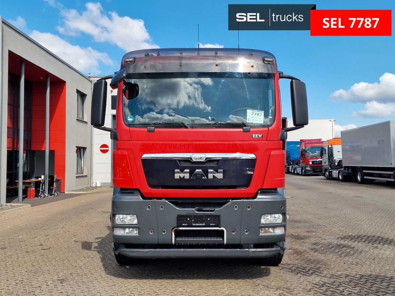 MAN TGS 26.440 6X2-2 LL /Atlas 190 / Fernbedienung. - Camion grue: photos 2 MAN TGS 26.440 6X2-2 LL /Atlas 190 / Fernbedienung. - Camion grue: photos 2