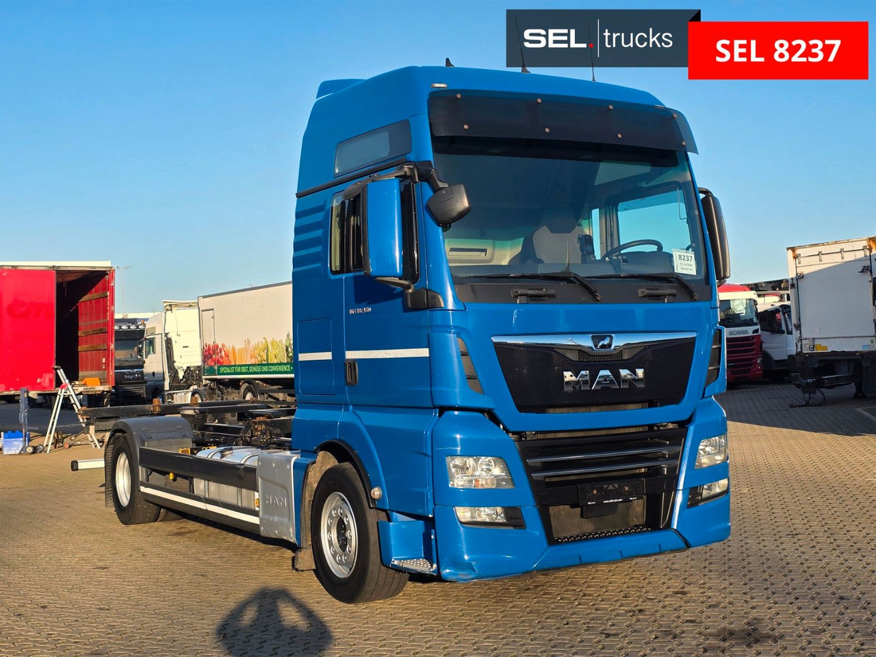 MAN TGX 18.460 4X2 LL / Standklimaanlage - Camion porte-conteneur/ Caisse mobile: photos 3 MAN TGX 18.460 4X2 LL / Standklimaanlage - Camion porte-conteneur/ Caisse mobile: photos 3