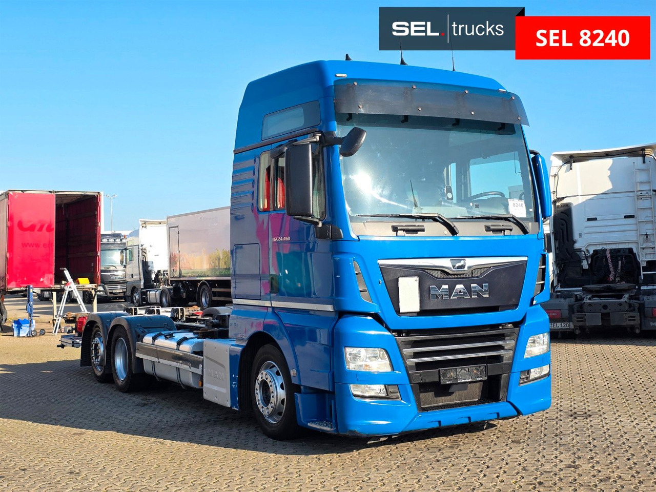 MAN TGX 24.460 6x2-2 LL-U / Ldbw / Standklima - Camion porte-conteneur/ Caisse mobile: photos 3 MAN TGX 24.460 6x2-2 LL-U / Ldbw / Standklima - Camion porte-conteneur/ Caisse mobile: photos 3