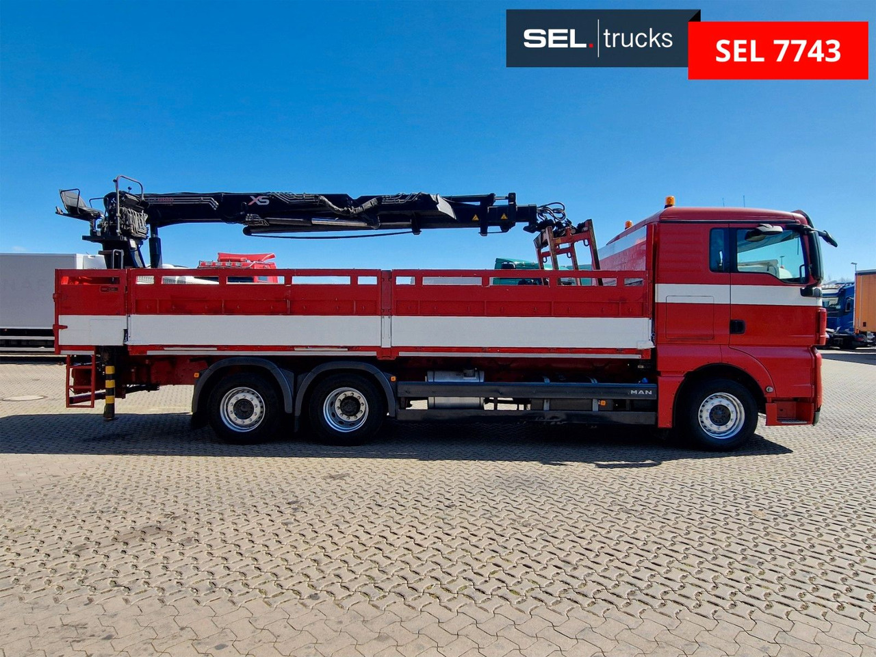 MAN TGX 26.400 6x2-2 BL / Intarder / HIAB /Lenkachse - Camion grue: photos 4 MAN TGX 26.400 6x2-2 BL / Intarder / HIAB /Lenkachse - Camion grue: photos 4
