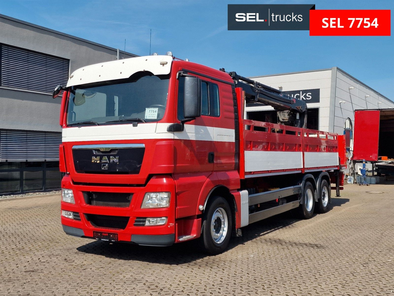MAN TGX 26.400 6x2-2 BL/ Intarder / HIAB / Lenkachse - Camion grue: photos 1 MAN TGX 26.400 6x2-2 BL/ Intarder / HIAB / Lenkachse - Camion grue: photos 1
