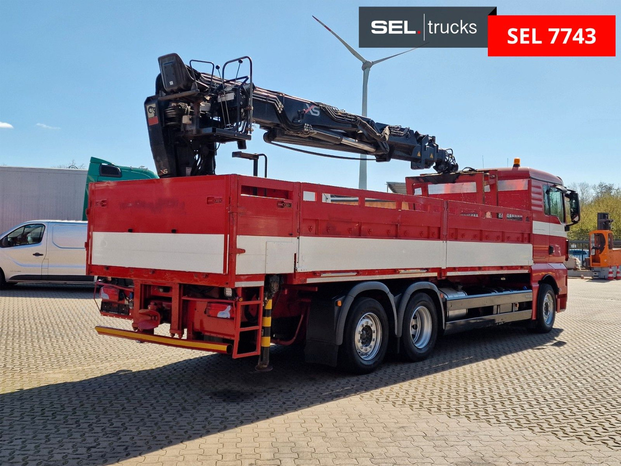 MAN TGX 26.400 6x2-2 BL / Intarder / HIAB /Lenkachse - Camion grue: photos 5 MAN TGX 26.400 6x2-2 BL / Intarder / HIAB /Lenkachse - Camion grue: photos 5