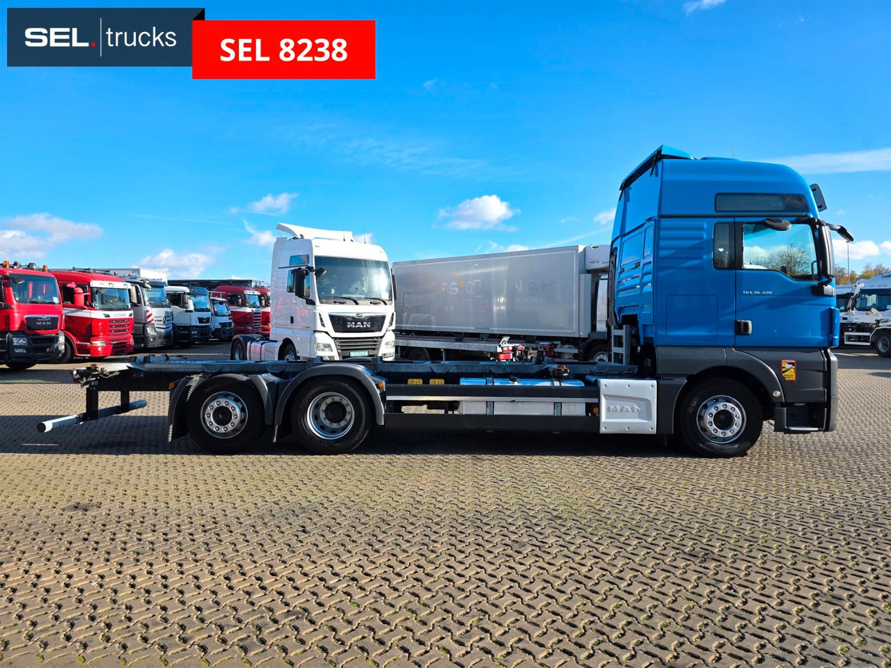 MAN TGX 26.420 6x2-2 LL / Intarder / Standklima - Camion porte-conteneur/ Caisse mobile: photos 4 MAN TGX 26.420 6x2-2 LL / Intarder / Standklima - Camion porte-conteneur/ Caisse mobile: photos 4