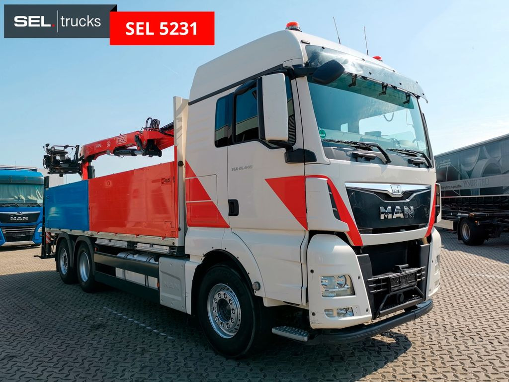 MAN TGX 26.440 6X2-4 BL /Fassi /Lenkachse /Intarder - Camion grue: photos 3 MAN TGX 26.440 6X2-4 BL /Fassi /Lenkachse /Intarder - Camion grue: photos 3