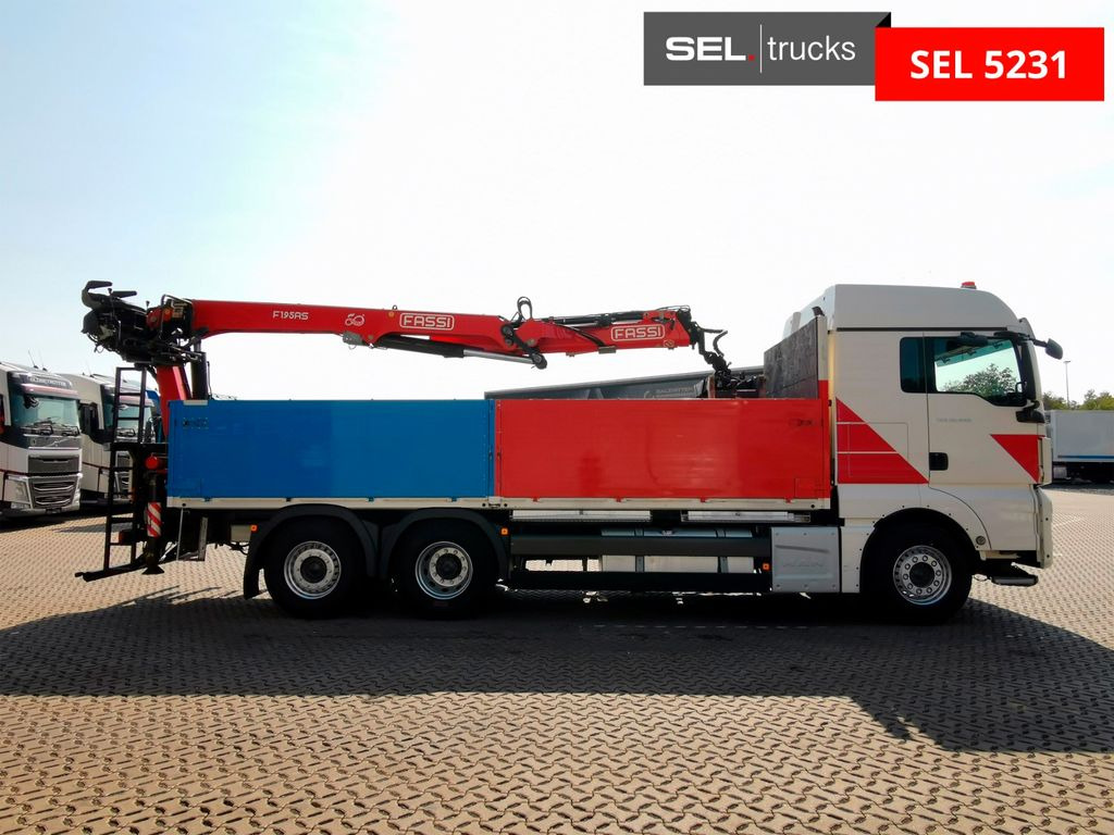 MAN TGX 26.440 6X2-4 BL /Fassi /Lenkachse /Intarder - Camion grue: photos 4 MAN TGX 26.440 6X2-4 BL /Fassi /Lenkachse /Intarder - Camion grue: photos 4