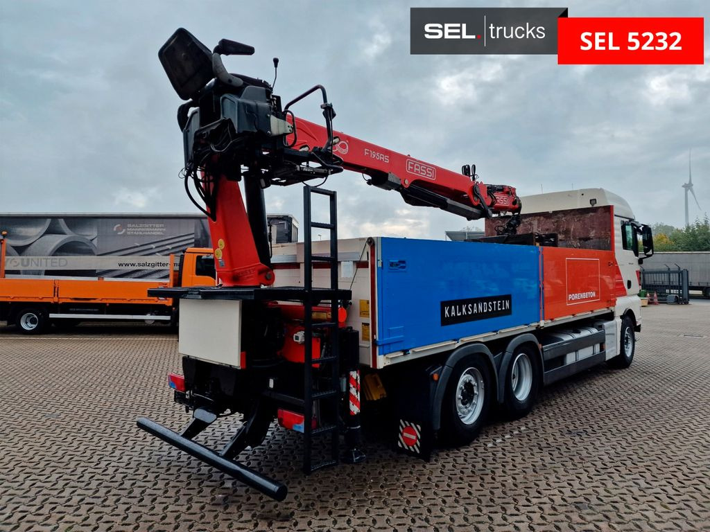 MAN TGX 26.440 / Intarder / Fassi / Lenkachse - Camion grue: photos 5 MAN TGX 26.440 / Intarder / Fassi / Lenkachse - Camion grue: photos 5