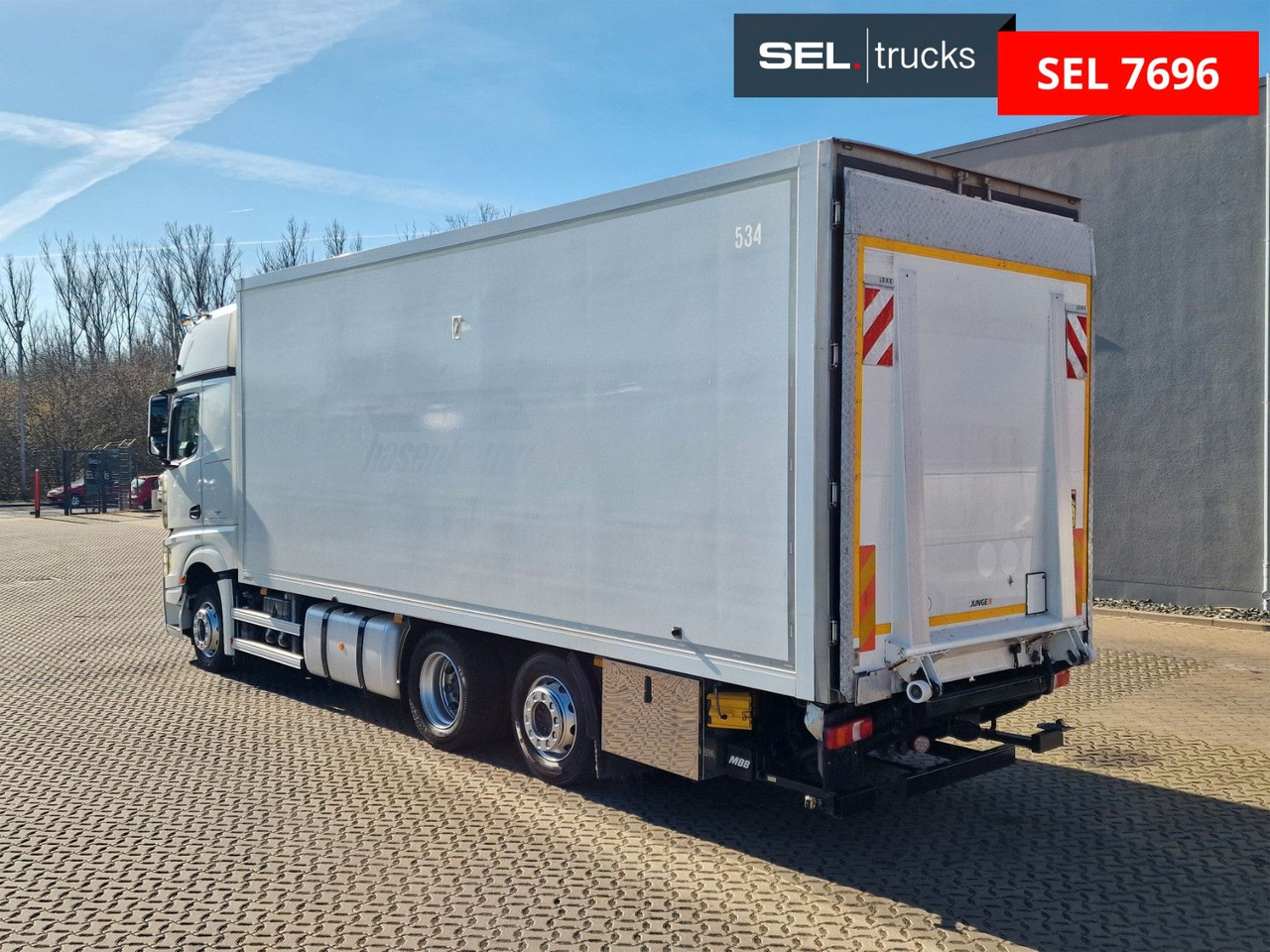 Camion fourgon Mercedes-Benz Actros 2643 / Retarder / Ldbw / Lenkachse /: photos 7