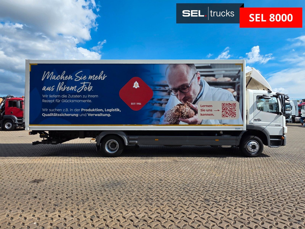 Mercedes-Benz Atego 1218 / Ladebordwand - Camion fourgon: photos 4 Mercedes-Benz Atego 1218 / Ladebordwand - Camion fourgon: photos 4