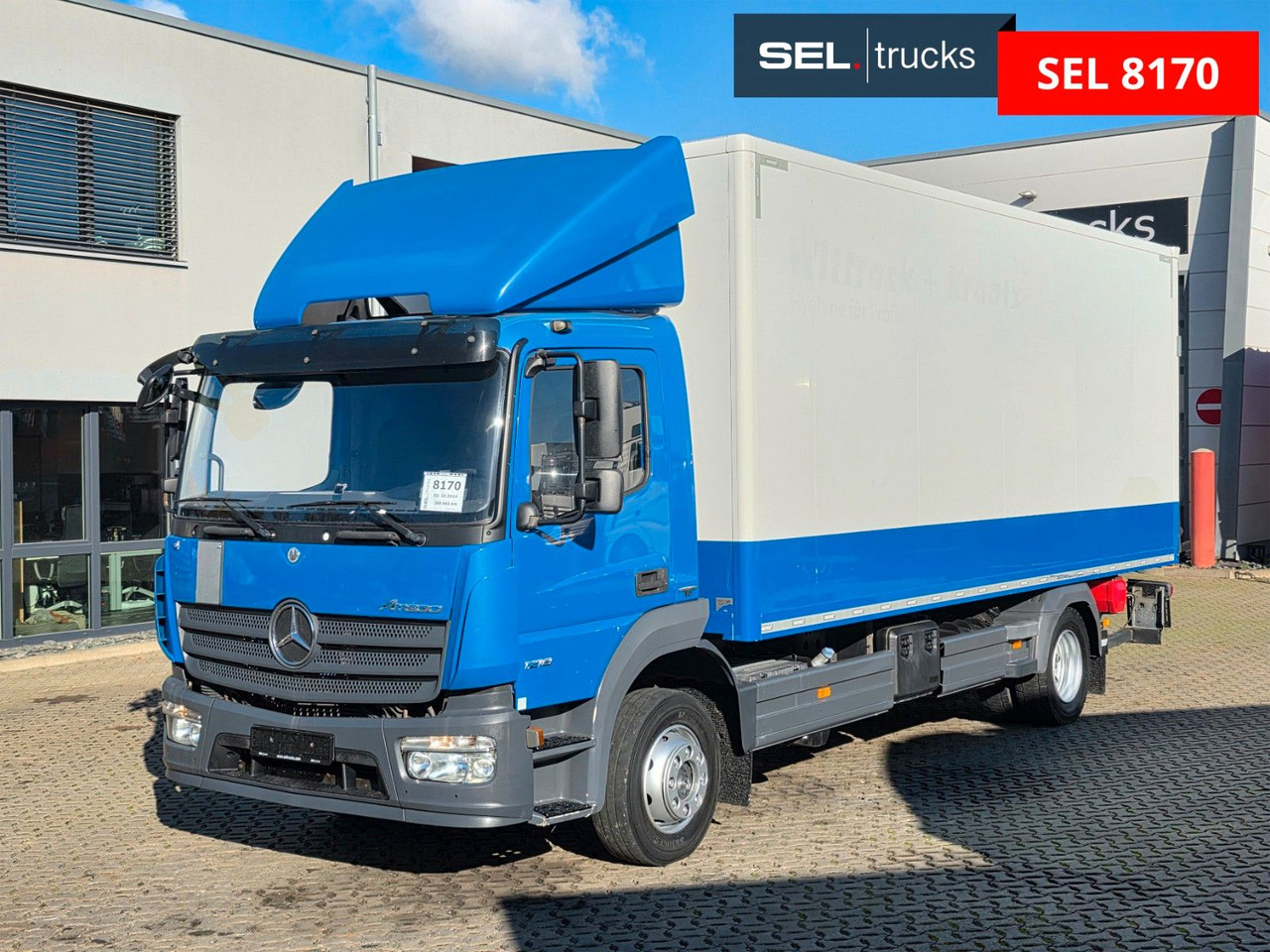Mercedes-Benz Atego 1218 / Ladebordwand - Camion fourgon: photos 1 Mercedes-Benz Atego 1218 / Ladebordwand - Camion fourgon: photos 1