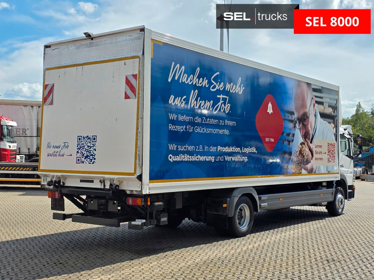 Mercedes-Benz Atego 1218 / Ladebordwand - Camion fourgon: photos 5 Mercedes-Benz Atego 1218 / Ladebordwand - Camion fourgon: photos 5