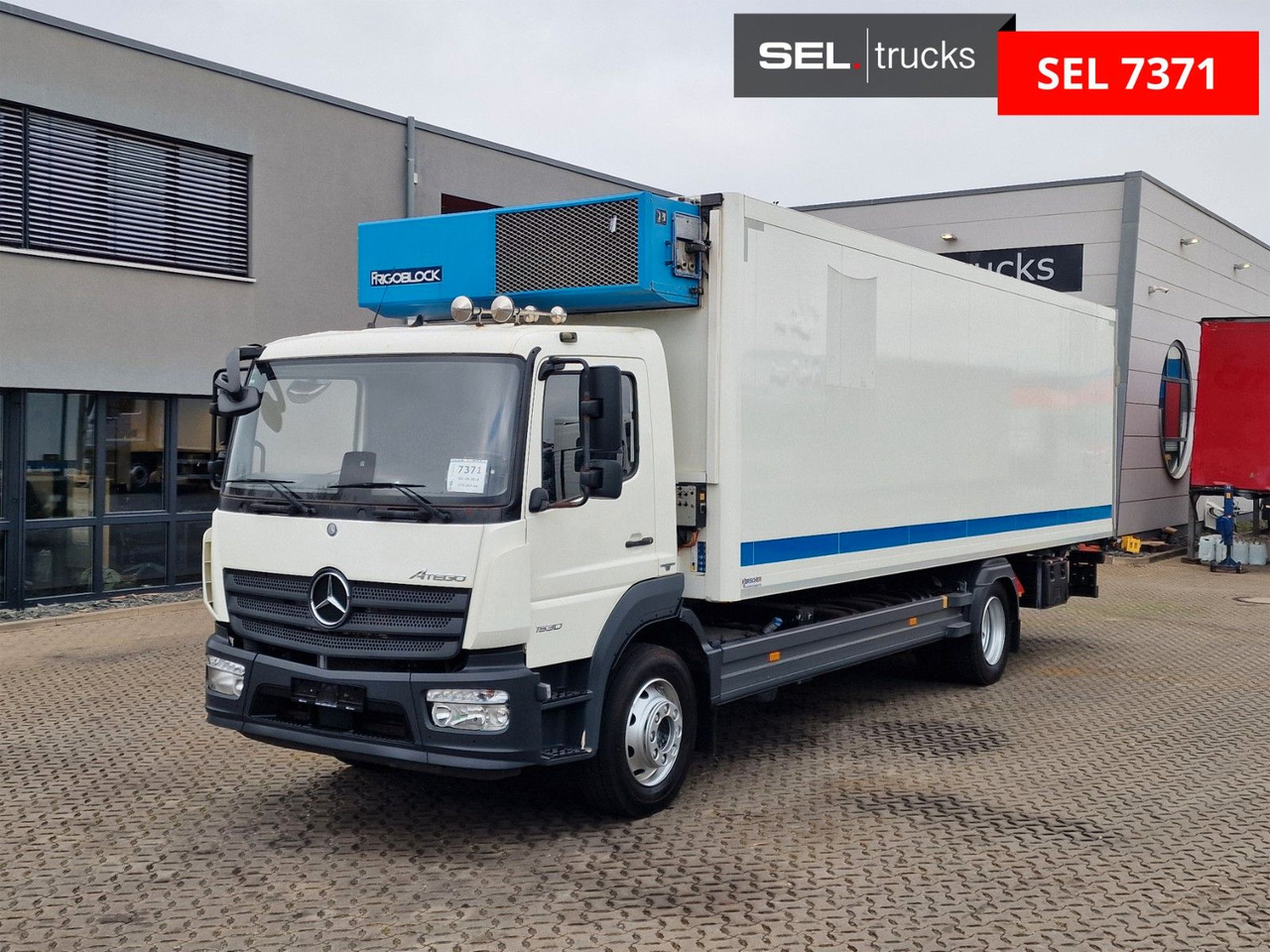 Mercedes-Benz Atego 1530 / Ladebordwand / Frigoblock FK25L - Camion frigorifique: photos 1 Mercedes-Benz Atego 1530 / Ladebordwand / Frigoblock FK25L - Camion frigorifique: photos 1