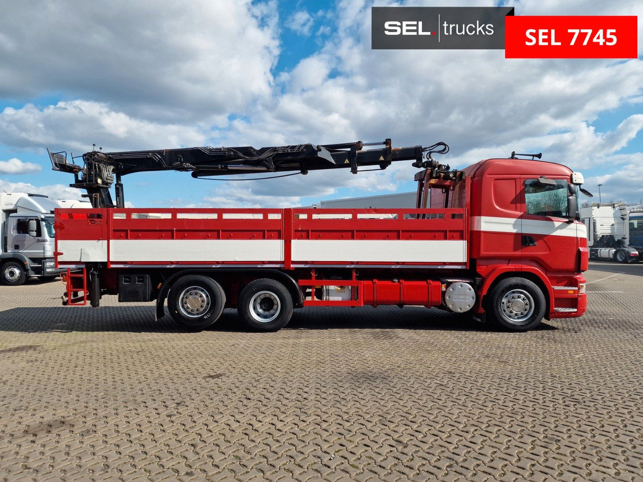 Scania R 340 LB6X2*4MNA /Retarder/HIAB 166K /Lenkachse - Camion grue: photos 4 Scania R 340 LB6X2*4MNA /Retarder/HIAB 166K /Lenkachse - Camion grue: photos 4