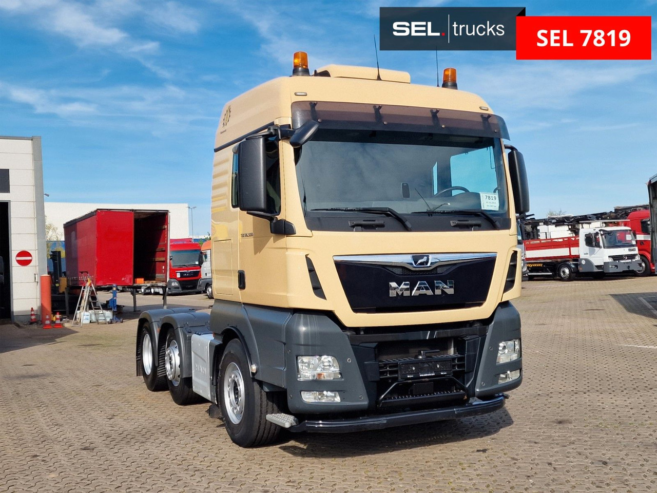 MAN TGX 26.500 6X2/4 BLS / Kipphydraulik / Lenkachse - Tracteur routier: photos 3 MAN TGX 26.500 6X2/4 BLS / Kipphydraulik / Lenkachse - Tracteur routier: photos 3