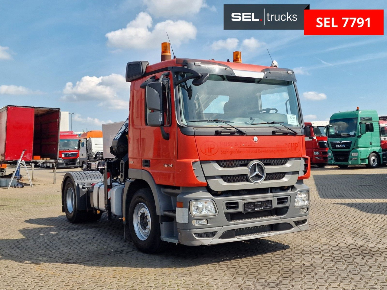 Mercedes-Benz Actros 1844 / Retarder / Fernbedienung / Atlas - Tracteur routier: photos 3 Mercedes-Benz Actros 1844 / Retarder / Fernbedienung / Atlas - Tracteur routier: photos 3