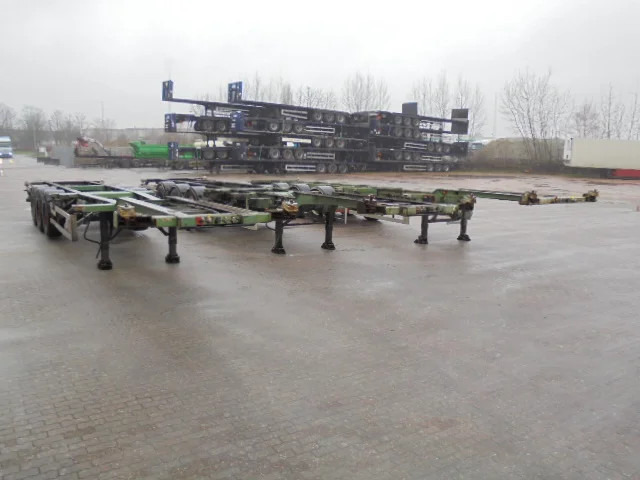 BFT CS 36 126 10 G MIDDEN EN ACHTER UITSCHUIFBAAR - Semi-remorque porte-conteneur/ Caisse mobile: photos 3 BFT CS 36 126 10 G MIDDEN EN ACHTER UITSCHUIFBAAR - Semi-remorque porte-conteneur/ Caisse mobile: photos 3