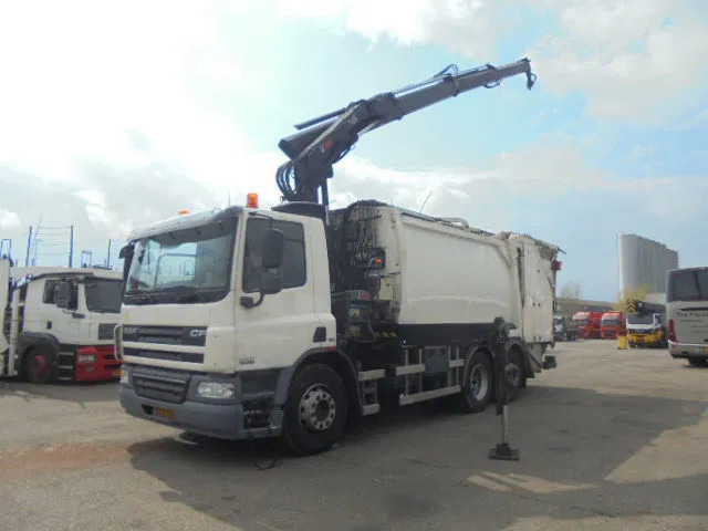 DAF CF 75.250 6X2 NL TRUCK - Benne à ordures ménagères: photos 1 DAF CF 75.250 6X2 NL TRUCK - Benne à ordures ménagères: photos 1
