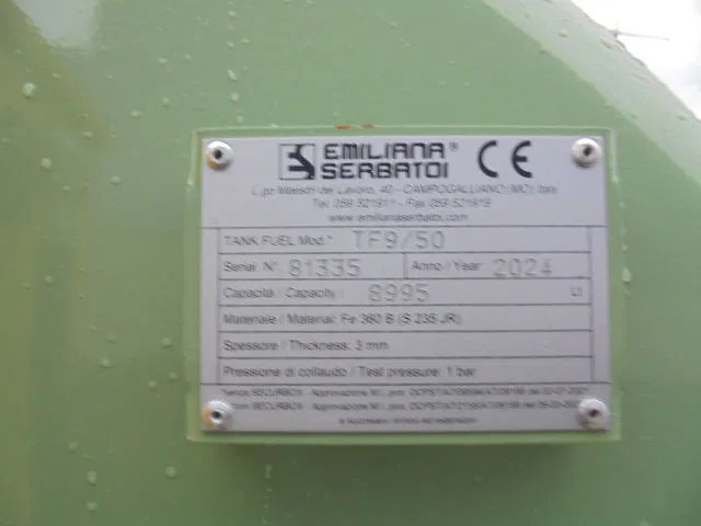 Cuve de stockage Emiliana Serbatoi TF9/50 NEW STOCK NOW: photos 9