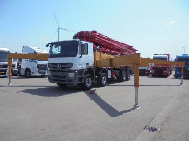 Camion pompe Mercedes-Benz Actros 4144 8X4 SANY 56M BETONPOMP: photos 6