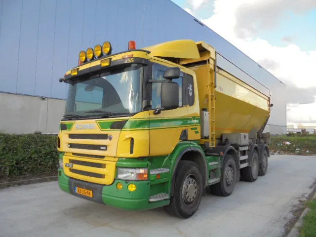 Scania P400 8X2 ASFALT NL TRUCK - Camion benne: photos 1 Scania P400 8X2 ASFALT NL TRUCK - Camion benne: photos 1