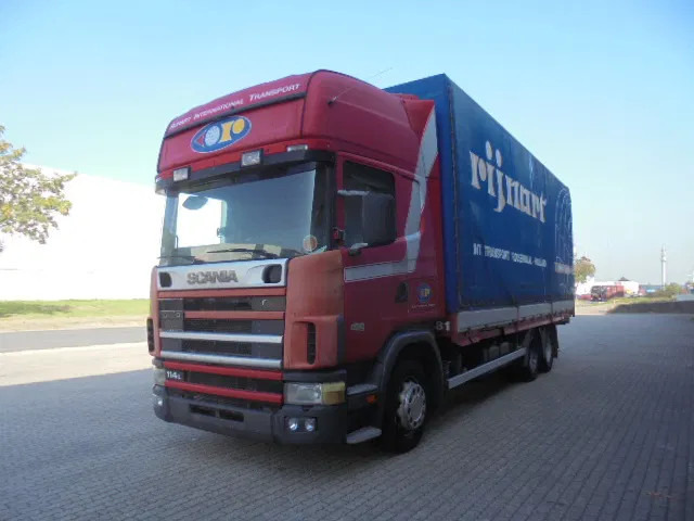 Scania R114-380 6X2 BDF RETARDER - Camion fourgon: photos 1 Scania R114-380 6X2 BDF RETARDER - Camion fourgon: photos 1