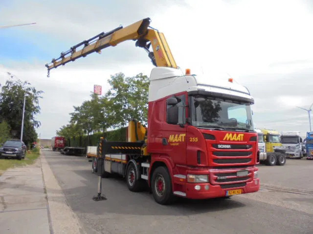 Scania R480 8X2 RETARDER - Camion fourgon, Camion grue: photos 3 Scania R480 8X2 RETARDER - Camion fourgon, Camion grue: photos 3